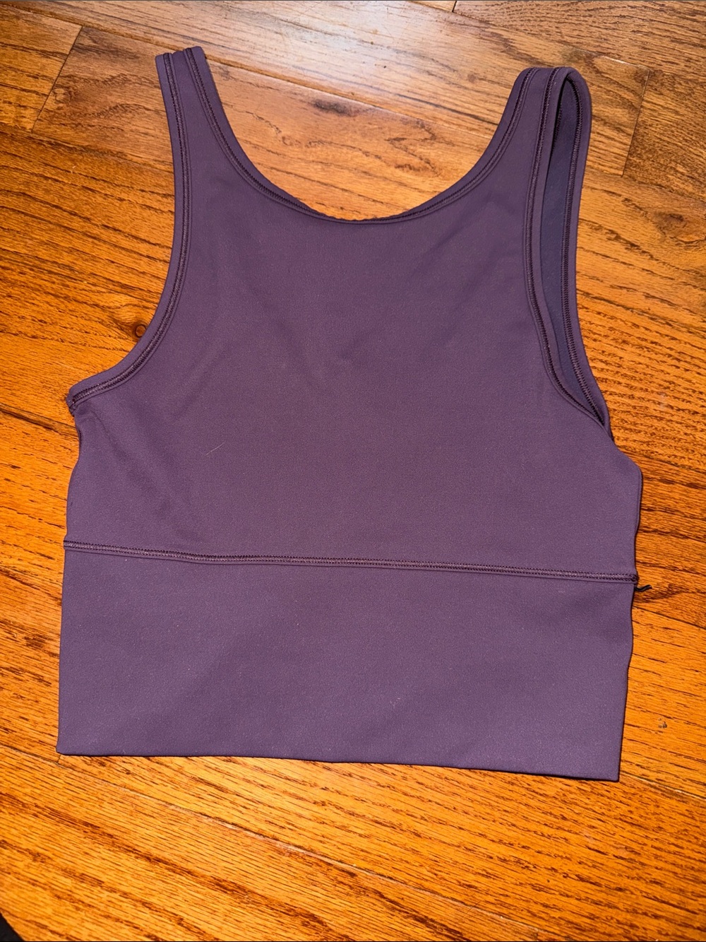 lululemon athletica Purple Scoop-Back Crop Tank